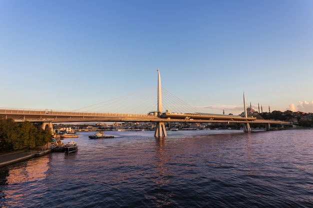 Metro bridge, Istanbul