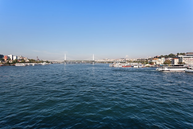 Metro bridge, Istanbul