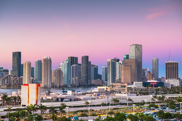 Miami Florida USA Skyline