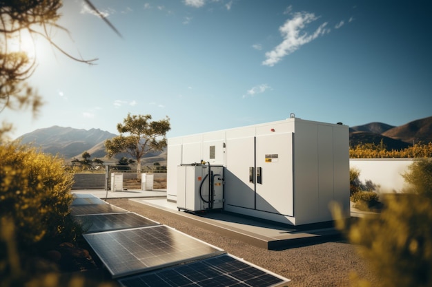 Microgrid con sistema integrato di stoccaggio dell'energia