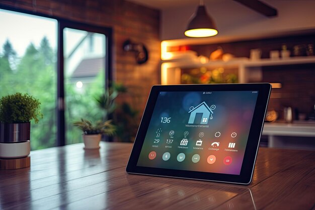 Migliorare la casa Esplorando la potenza dello schermo di un tablet digitale con il controller Smart Home su un W