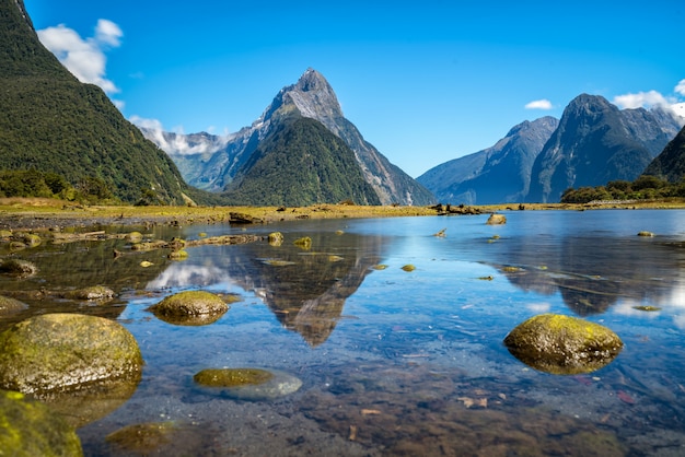 Milford Sound in Nuova Zelanda