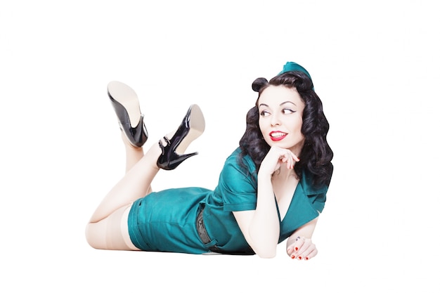 Militare donna pin-up