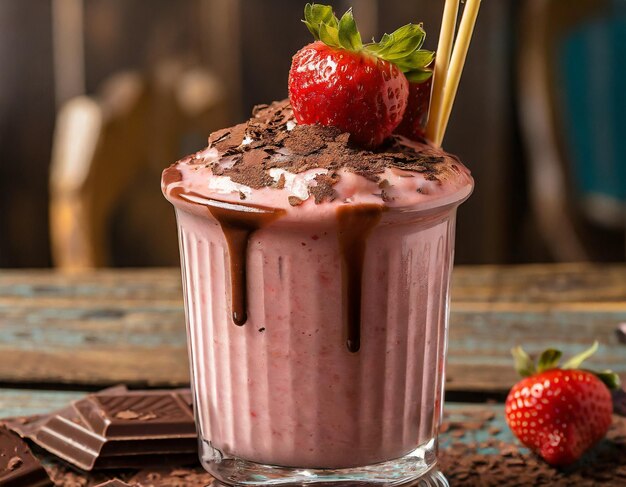 milkshake alla fragola