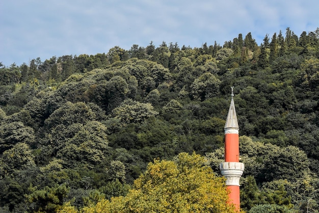 Minareto di pietra in epoca ottomana Moschee in vista