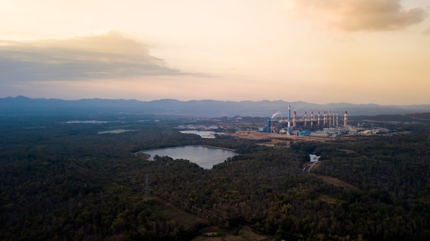 Mine Mae Moh centrale elettrica a carbone in Thailandia.