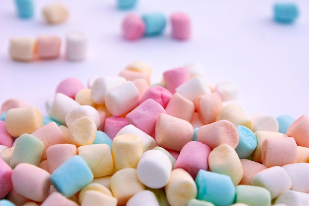 Mini marshmallow colorati