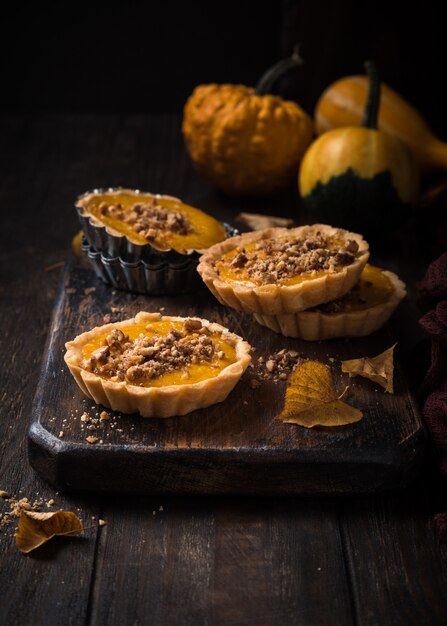 Mini torta di zucca