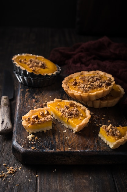 Mini torta di zucca