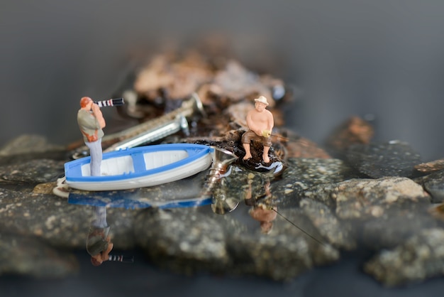 Miniatur figura pescatore