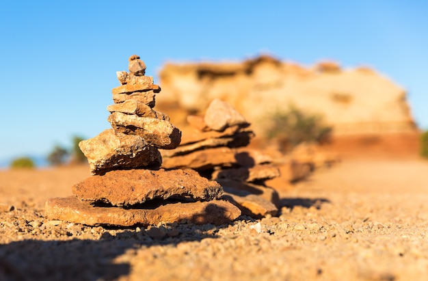 Miniatura di montagna di pietra