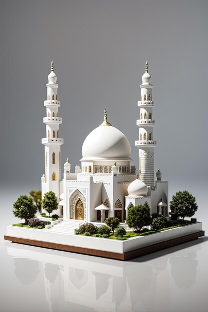 miniatura semplice mini moschea