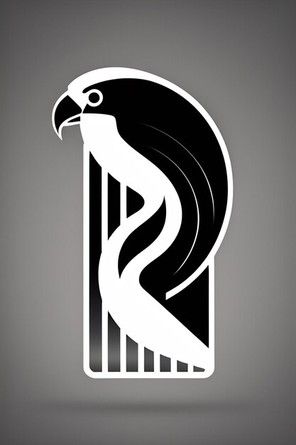 Minimal eagle logo aziendale logo in bianco e nero logo design word mark logo abstract logo geometrico