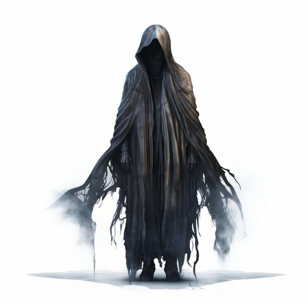 Minimal Revenant un concetto oscuro arte del Grim Reaper