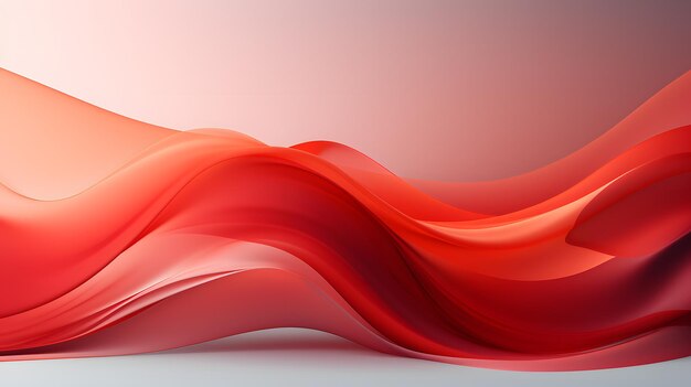 Minimalismo rosso nel design