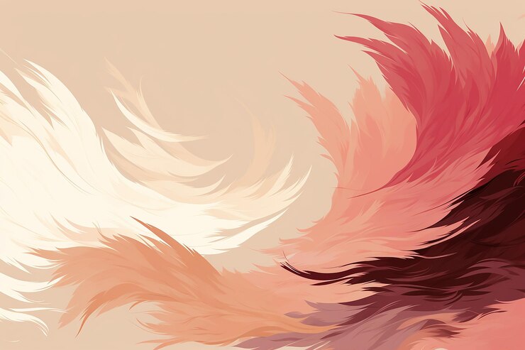 Photo minimalist brush strokes abstract wallpaper