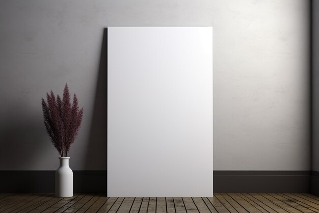 Minimalist Poster Frame Mockup Gallery creata con Generative AI