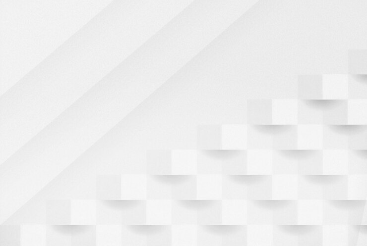 Photo minimalist white geometric pattern background