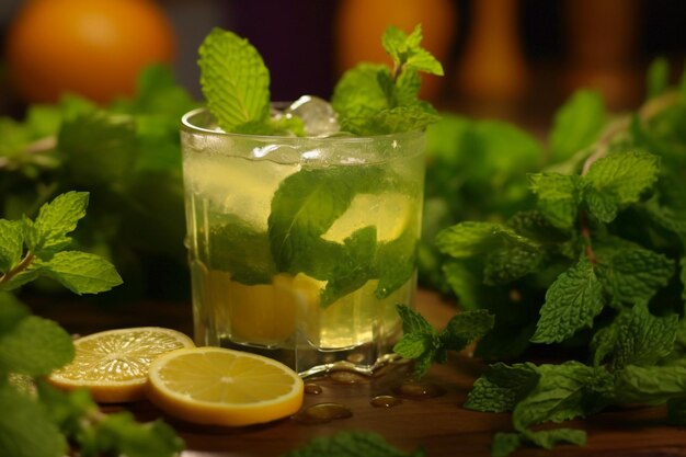 Minty Citrus Bliss Cocktail rinfrescante e saporito