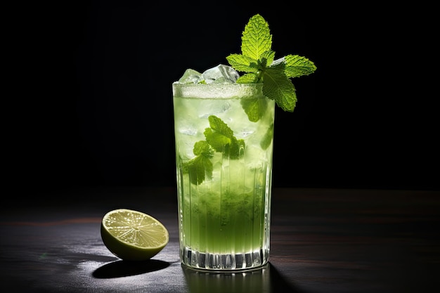 Minty Lime Oasis Un rinfrescante mojito delizioso