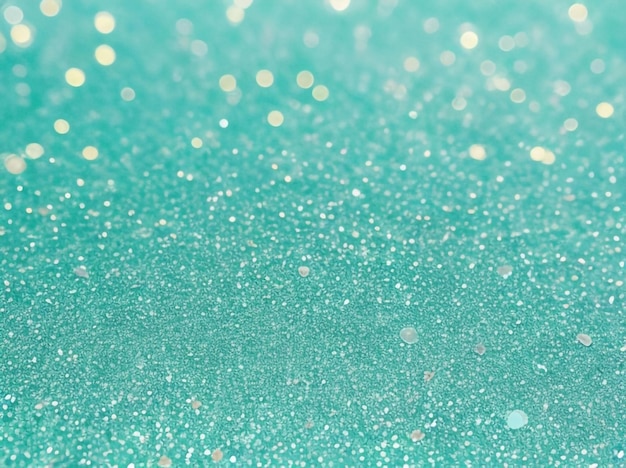 Minty Tranquility Macro Glitter a colori