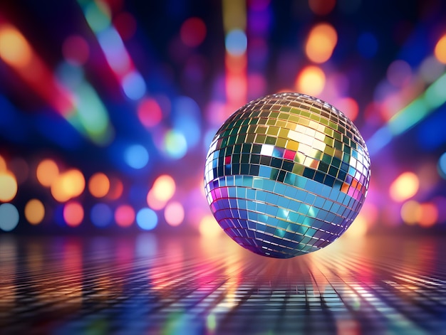 Mirrorball Magic Shiny Disco Spectacle alla festa