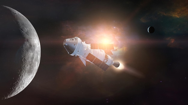 Missione di esplorazione della navicella spaziale Orion Spingere più lontano nello spazio profondo