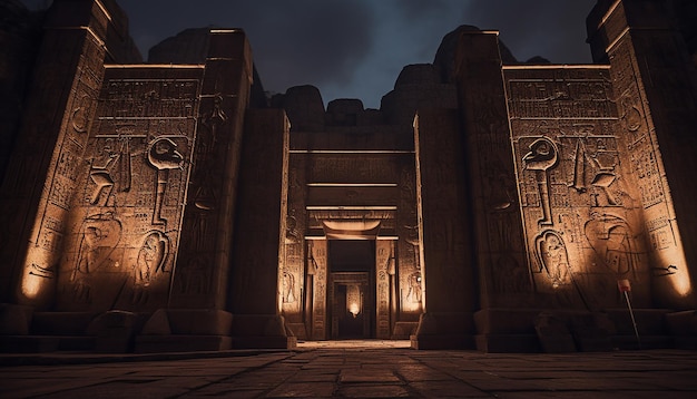 Misterioso servizio fotografico egiziano fotografia editoriale mistica creativa