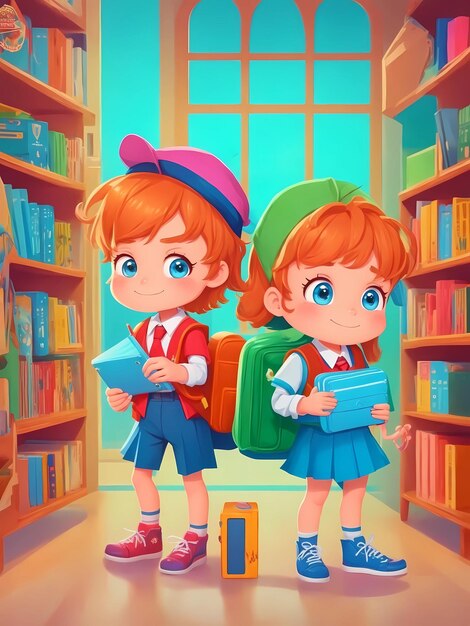 Mistero della storia di un compagno di classe in biblioteca