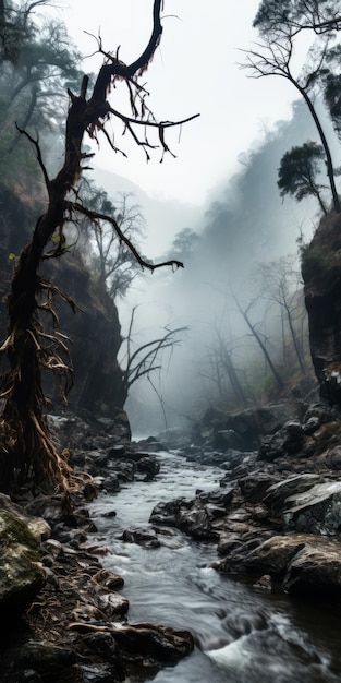 Misty River Un'avventura oscura e spettrale nel deserto australiano