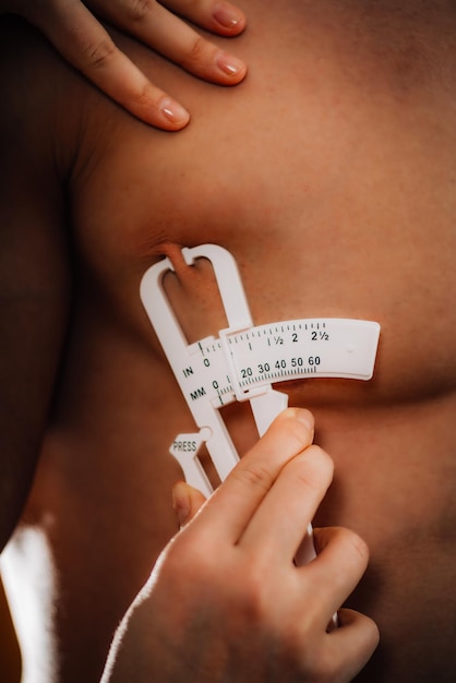 Misurazione del grasso corporeo