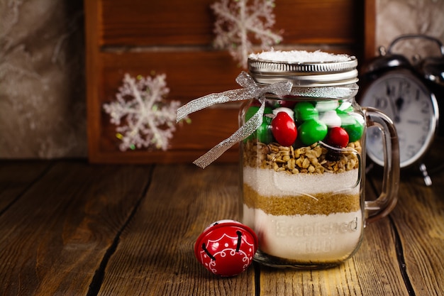 Mix di biscotti come regalo di Natale