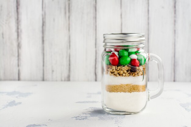 Mix di biscotti come regalo di Natale