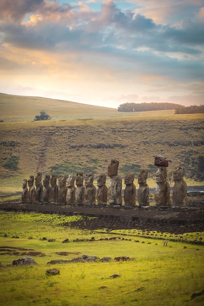 Moai ad Ahu Tongariki