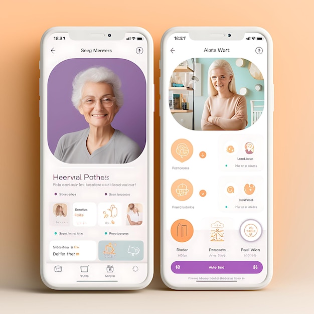 Mobile App Layout Design of Elderly Medication Management User Friendly and Intuitive La Concepts