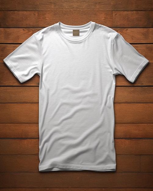 Mock Up Plain TShirt Fronte Isolato