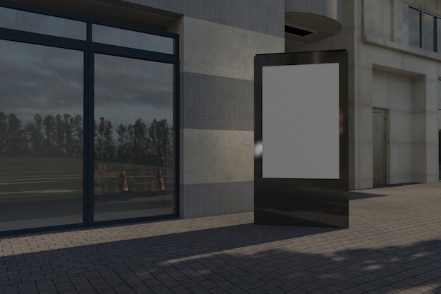 Mockup del cartellone Mufi