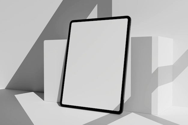 Mockup della compressa