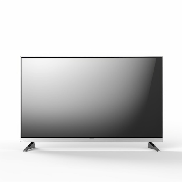 Mockup dello schermo TV Plasma illustrazione realistica monitor LCD