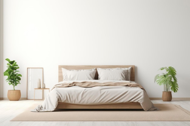 Mockup dello spazio della copia di Bed Vibes