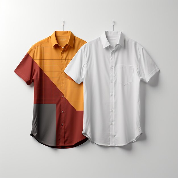 Mockup di camicie eleganti