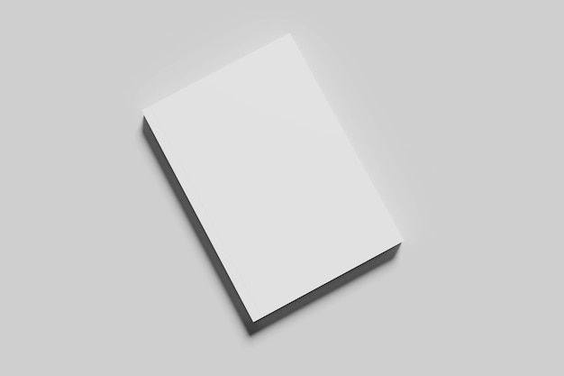 Mockup di copertina di libro in bianco