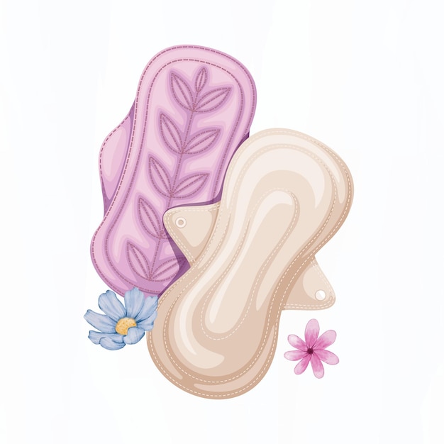 mockup di coppa mestruale