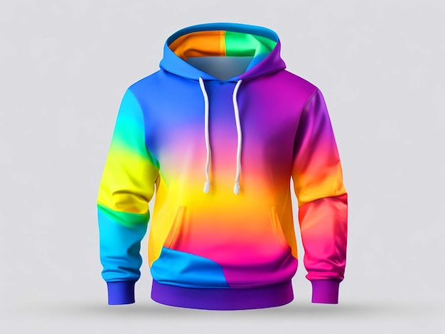 Mockup di design per magliette Hoddie colorate Download gratuito