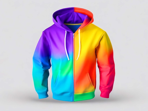 Mockup di design per magliette Hoddie colorate Download gratuito