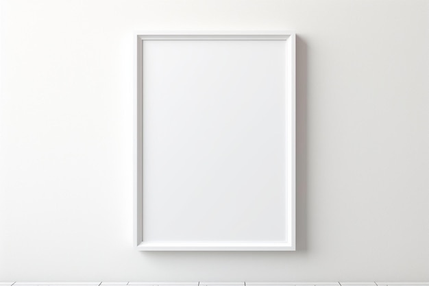 Mockup di frame vuoti vuoti minimi