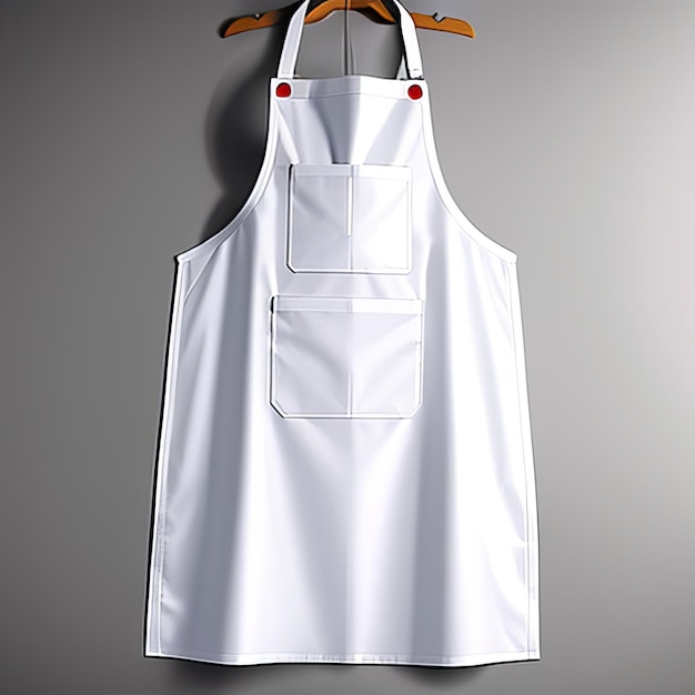 mockup di grembiule da chef