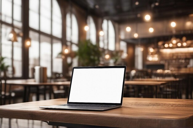 Mockup di laptop ai generato