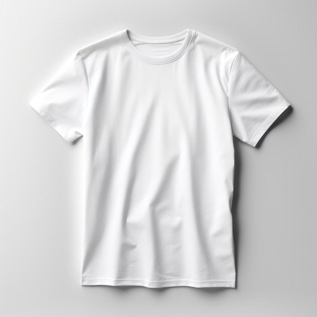 Mockup di maglietta bianca isolato