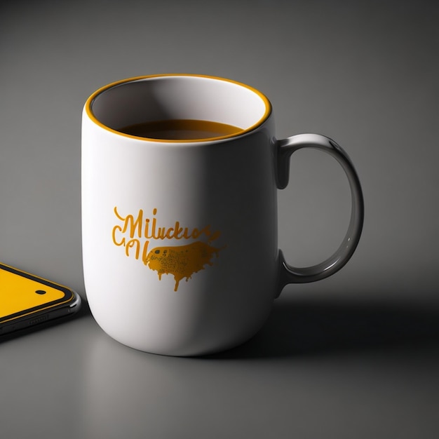 Mockup di mug ai generativo